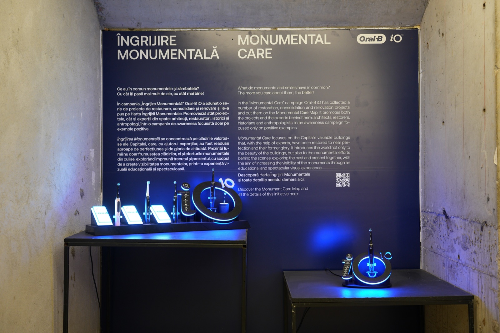 The Oral-B iO corner in the RDW Concept Store. Photo: Mihai Ciobanu / RDW.